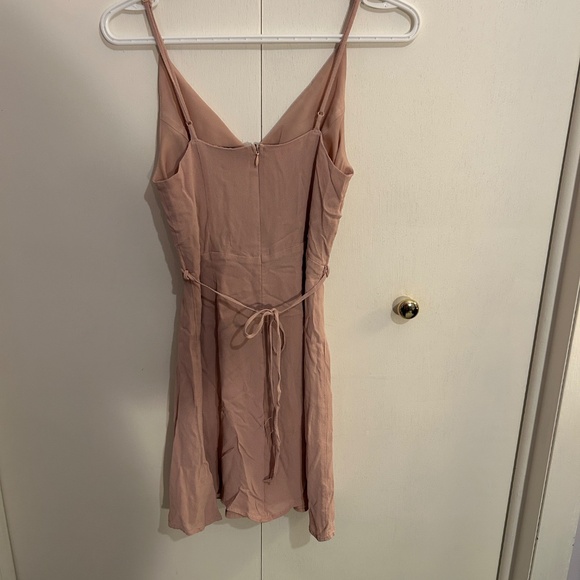 Dynamite Size XS Spaghetti Strap Nude Colored Dress - Picture 4 of 7